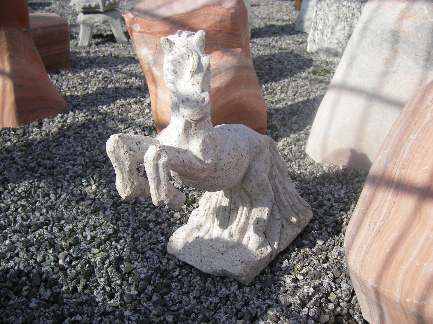 Granitfohlen Stehend
